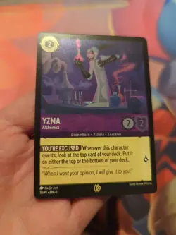 Yzma Alchemist 10/P1 Foil Promo Disney Lorcana The First Chapter Organised Play - Image 3