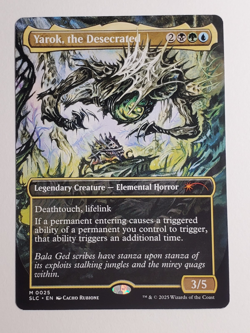Yarok, the Desecrated NON-FOIL - Secret Lair Encyclopedia of Magic MTG - Image 1