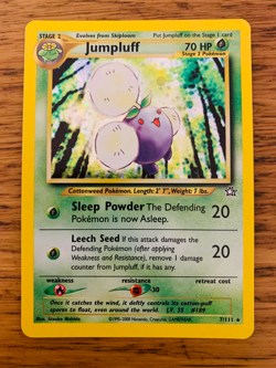 Jumpluff (7/111) Holo Neo Genesis Set Pokemon Card! FAST & FREE P&P! - Image 1
