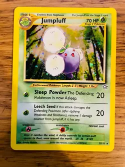 Jumpluff (7/111) Holo Neo Genesis Set Pokemon Card! FAST & FREE P&P! - Image 2