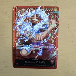 Monkey D Luffy ST21-001 Learn Together Promo Deck Leader One Piece Card English - Image 1