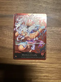 Monkey D Luffy ST21-001 Learn Together Promo Deck Leader One Piece Card English - Image 1