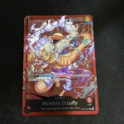 Monkey D Luffy ST21-001 Learn Together Promo Deck Leader One Piece Card English - Image 1