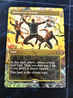 Multiversal Passage (Borderless) Marvel's Spider-Man Regular NM-M Unplayed - Image 1