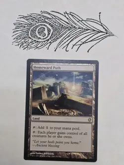 Homeward Path Commander 2013 Regular Non Foil Mtg Magic The Gathering - Image 1