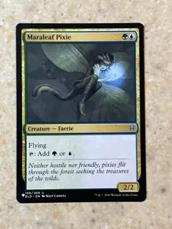 MTG NM Maraleaf Pixie [The List] - Image 1