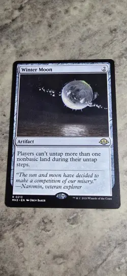 Winter Moon Modern Horizons 3 Regular Artifact Rare MTG NM - Image 1