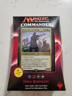 Magic the Gathering MTG Open Hostility Commander Deck 2016 English Sealed New - Image 1