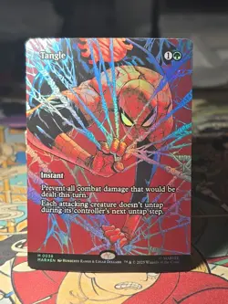 MTG Spider-Man Tangle Borderless Foil M0038 - Image 1