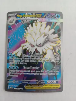 Mega Abomasnow EX 157/132 Full Art Holo Rare Pokemon Card, English, NM - Image 1