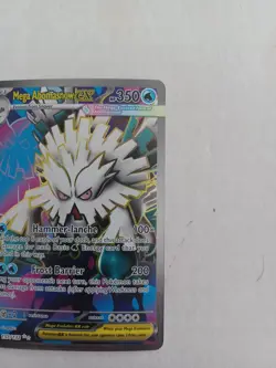 Mega Abomasnow EX 157/132 Full Art Holo Rare Pokemon Card, English, NM - Image 4
