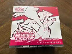 Pokemon Center White Flare ETB (Elite Trainer Box) Pokemon TCG - SEALED - Image 1