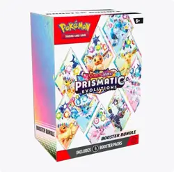 Pokemon TCG Prismatic Evolutions Booster Bundle - New Factory Sealed Lot Of 2 - Image 1