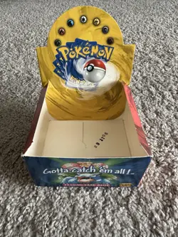 1999 Pokemon WOTC Base Set Booster Box *EMPTY* No Cards/packs - Image 1