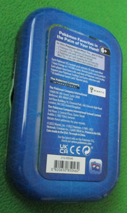 Pokemon Go Trading Card Game TCG Empty Mini Tin Snorlax #143 Art Card & Coin - Image 3