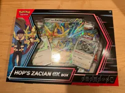 Pokemon TCG Hop's Zacian Ex Box |BRAND NEW FACTORY SEALED - Image 1