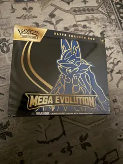 Pokemon TCG Mega Evolution Lucario Elite Trainer Box ETB New/ Factory Sealed🔥 - Image 1