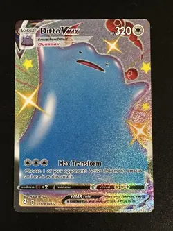 Ditto VMAX SV119/SV122 Pokemon Shining Fates Shiny Vault Ultra Rare Holo NM - Image 1