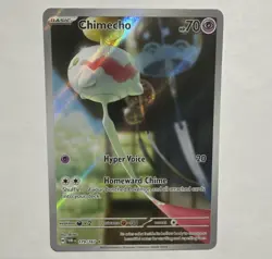 Pokemon Chimecho Illustration Rare 179/167 2024 Twilight Masquerade NM - Image 1