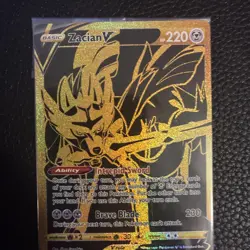 Zacian V Pokemon Sword Shield SWSH076 SEALED Black Star Promo Sealed NM - Image 2