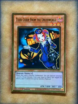 Yugioh Tour Guide From The Underworld MAGO-EN007 Gold Rare 1st Ed NM (EXVC ART) - Image 1