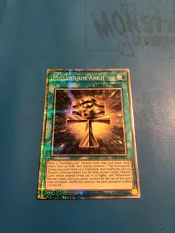 YUGIOH Starlight Rare Millennium Ankh MP25-EN011 1st Edition - Image 1
