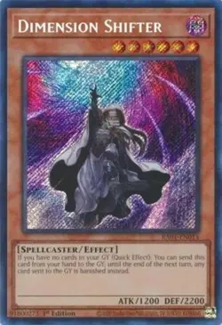 Dimension Shifter - RA01-EN014 - Secret Rare - 1st Edition Yugioh - Image 1