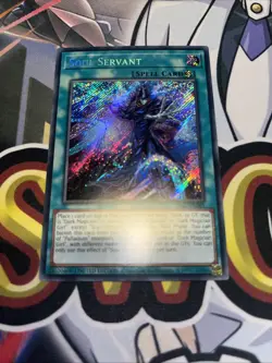 YUGIOH Soul Servant LDS3-EN095 Secret Rare Sealed - Image 1