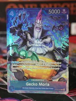 Gecko Moria - One Piece TCG ST03-004 Seven Warlords of Sea Set English Alt Promo - Image 1