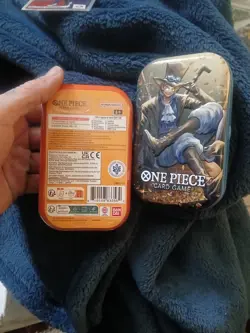 One Piece Card Mini-Tin Pack Set Vol.2 New Sealed.Includes Sabo Tins - Image 3