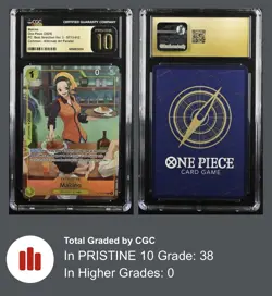 2025 ONE PIECE CCG MAKINO ALTERNATE ART ST13-012 CGC 10 PRISTINE - Image 3