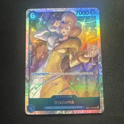 One Piece TCG Memorial Collection Inazuma EB01-022 Super Rare Near Mint - Image 1