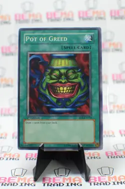 Pot of Greed SD4-EN018 Structure Deck: Fury from the Deep 1st Edition - Image 1
