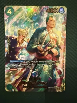 Roronoa Zoro SP PRB02-006 (EB04 OP14) English OPTCG Near Mint - Image 1