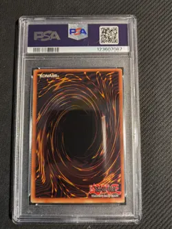 Yugioh Right Leg of the Forbidden One LOB-120 1st Edition Ultra Rare PSA 8 NM-MT - Image 2