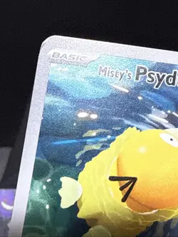 Pokemon Card Card Misty's Psyduck 193/182 Destined Rivals Illustration Rare NM - Image 3