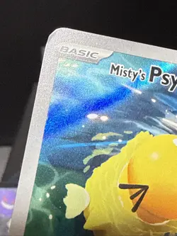 Pokemon Card Card Misty's Psyduck 193/182 Destined Rivals Illustration Rare NM - Image 4