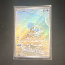 Pokemon TCG Squirtle & Wartortle Holo Card Lot Nintendo New Basic Stage 1 2023 - Image 1