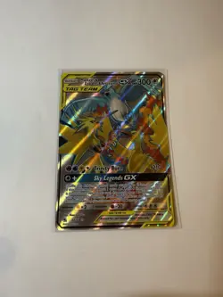 Pokemon TCG Moltres & Zapdos & Articuno Card Full Art GX 66/68 Hidden Fates - Image 3