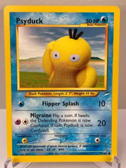 Psyduck 79/105 Neo Destiny Set WOTC Pokemon Card - Lightly Played - Image 1