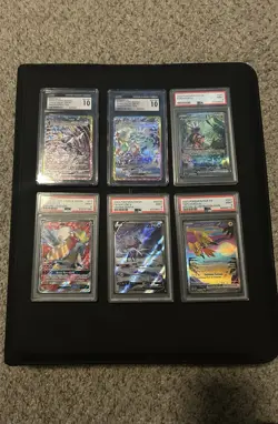 Pokemon Card Collection Binder Lot - Image 1