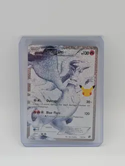 Reshiram Celebrations Classic Collection Card 113/114 Near Mint Condition - Image 1