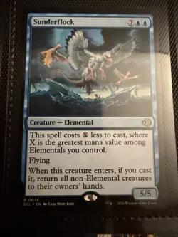 Sunderflock Lorwyn Eclipsed Regular - MTG - NM - Image 1
