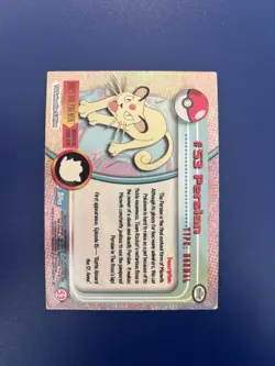 Topps Pokemon TV Animation Edition Series 1 Holo Foil #53 Persian - Image 2