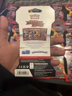 Pokemon Destined Rivals TCG Sleeved booster pack (25) Total Packs! - Image 2