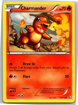 Charmander - Legendary Treasures 17/113 - Common - NM Pokemon TCG - Image 1
