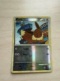 Pokemon TCG Eevee 47/90 Undaunted Reverse Holo 2010 LP - Image 1