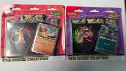 Pokemon TCG Ascended Heroes Tech Sticker Collection SET 2 Charmander & Gastly - Image 1