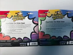 Pokemon TCG Ascended Heroes Tech Sticker Collection SET 2 Charmander & Gastly - Image 2
