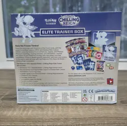 Pokemon TCG - SWSH Chilling Reign ETB Elite Trainer Box - [ICE RIDER CALYREX] - Image 2